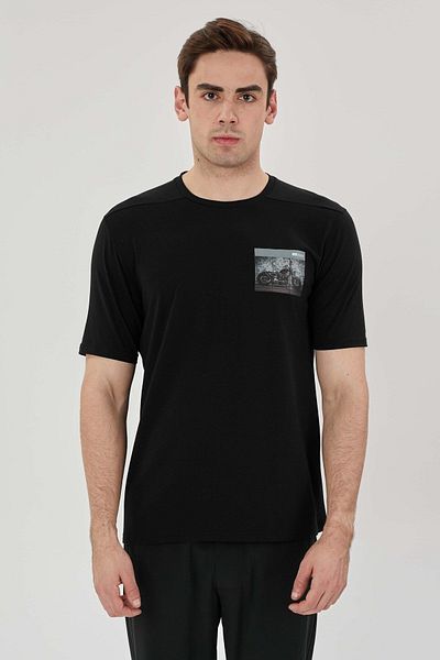 Exuma Ανδρικό T-Shirt 1412072   - Τυπωμένο
