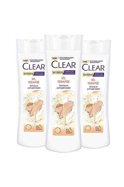Clear 350 ml X3 Hair Therapy - Women Anti-Dandruff Shampoo