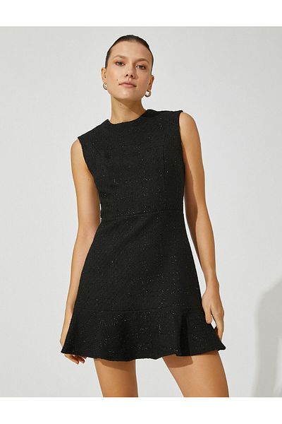 Koton Women's Black Dress 3WAK80011IW