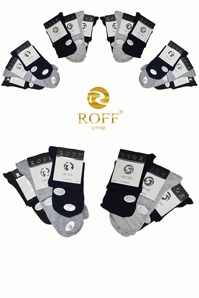 ROFFSİLVER Мъжки бамбукови чорапи Roff Silver