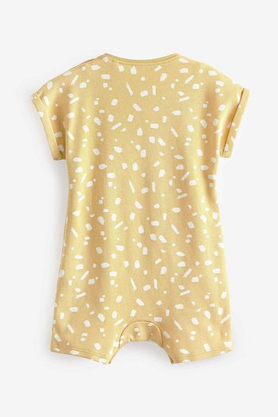 Next Baby 4 Piece Neutral Romper Set - 100 Cotton