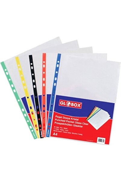 Globox Crıstal 25 Li Poşet Dosya