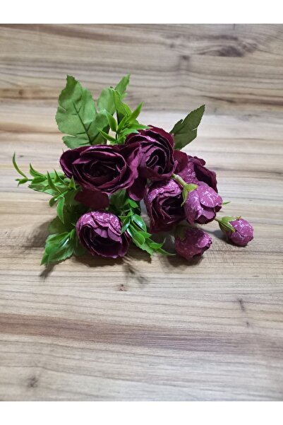 Öztürk Küçük Lüks Şakayık Bordo 5 Kafa