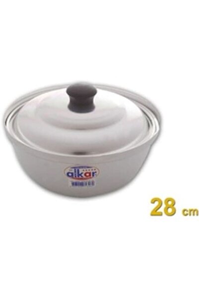 Alüminyum Aluminum Helvane Pot 28 Cm Alkar Aluminum