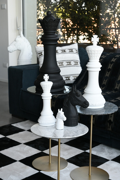 Baci Milano Optical Kraliçe Midi Siyah