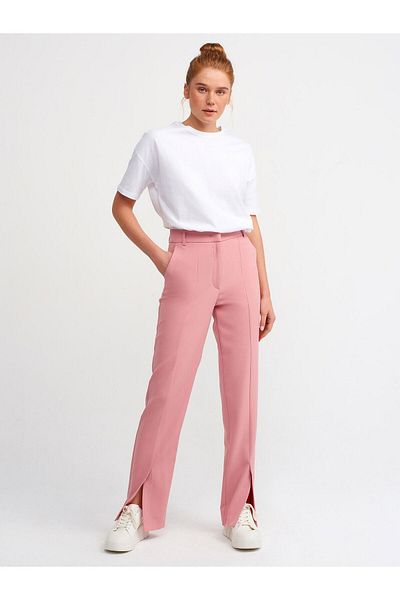 Dilvin Λευκό Basic T-shirt 3683 - Γυναικείο