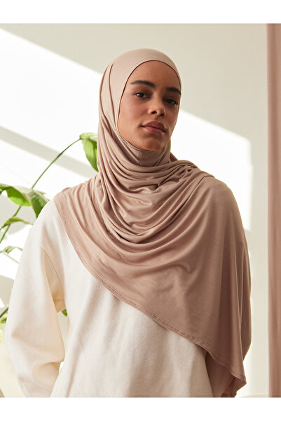 Femple Modest Πρακτικό σάλι ζέρσεϊ Premium |   Χρώμα: Ζεστό βιζόν |   Μέτρο: Ενήλικος |   Ραμμένο με πηγούνι |   Στιγμιαίο Hijab