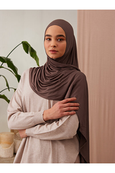 Femple Modest Πρακτικό Premium Jersey Shawl |   Χρώμα: Μόκα |   Μέγεθος: Ενήλικας |   Ραμμένο στο πηγούνι |   Στιγμιαίο Χιτζάμπ