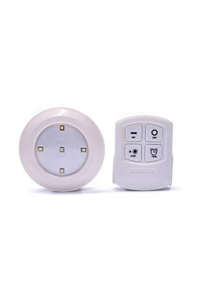 Genel Markalar 0,3 Watt Uzaktan Kumandalı Kablosuz 3'lü Led Spot Lambalar Ürü...