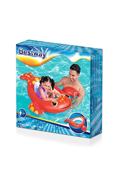 BESTWAY Sevimli Hayvanlar Çocuk Botu - Çocuklar için Deniz Havuz Plaj için İd...