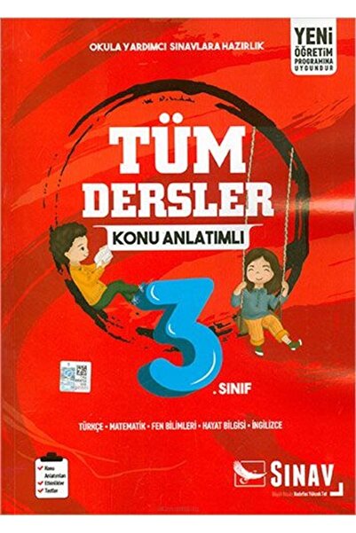 Sınav Yayınları Sınav 3. Sınıf Tüm Dersler Konu Anlatımlı