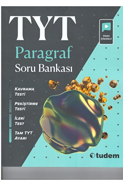 Tudem Eğitim Yayınevi Tyt Paragraf Soru Bankası