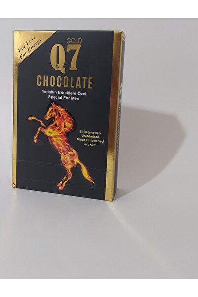 GOLD Q7 Erkekler Için Bitkisel Bitter Çikolata | Hiva Bitkisel