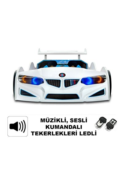 inegoldeneve Bmw - Full - Arabalı Yatak Araba Karyola - M9 Serisi - Tekerleri...