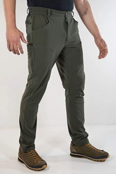 Bushlove Pro 4 Season Esnek Çok Cepli Pantolon Haki Yeşil