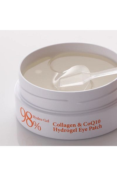 Petitfee Petitfee Collagen q10 Hydrogel Eye Patch 60 ks - Hydrogelové náplasti na oči s mořským kolagenem