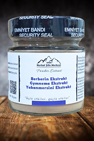 Nurbal Şifa Merkezi Berberin, Gymnema, Yabanmersini 120 Gr Pnkrs