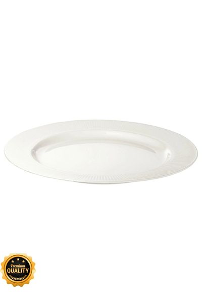 TAGESAN 22 Cm Ofantlıgt White Porcelain Dessert Plate