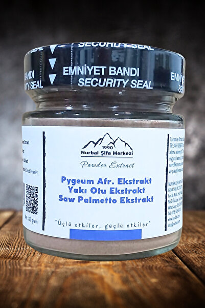 Nurbal Şifa Merkezi Pygeum Afr. Yakı Otu Saw Palmetto Ekstrakt 120 Gr Prst