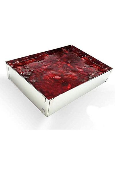 Nar kalıp Narkalıp Rectangular Adjustable Cake Mold Model 20-40 Cm Depth 6 Cm