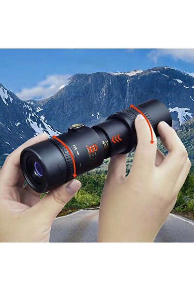 SZ MASTER -10-300x40mm Monoküler Taşınabilir Teleskop-Evrensel Telefon Klipsi...