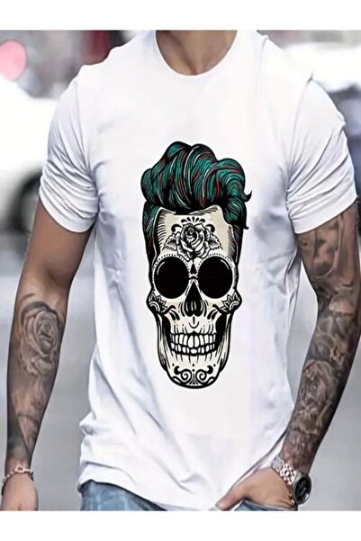 classy moda Tricou Single Jersey - Tricou cu mânecă scurtă, cu decolteu tripl...