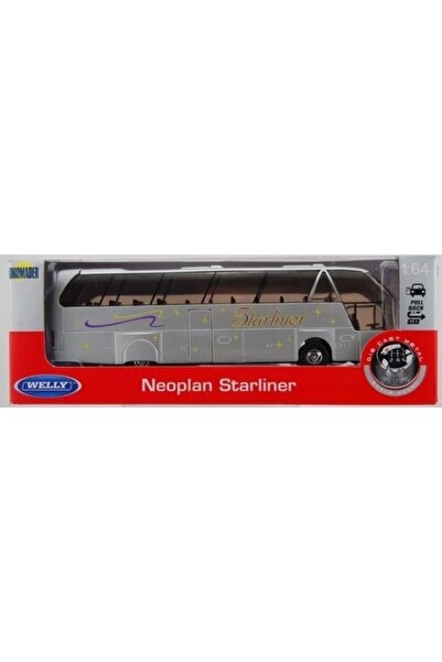 RAMO'S STORE Neoplan Starliner Otobüs Diecast Kolesiyon Metal Model Welly Kapı Açılır