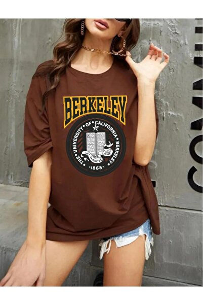 oneagılyazı Μπλουζάκι με στάμπα Berkeley Unisex Oversize