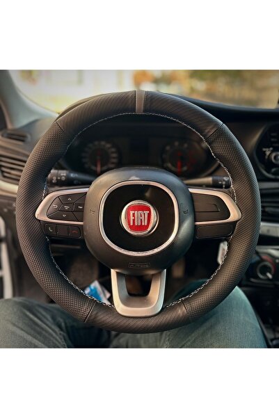 imza direksiyon kılıfı Fiat Egea Simit Dikilen Direksiyon Kılıfı (noktalı Kar...