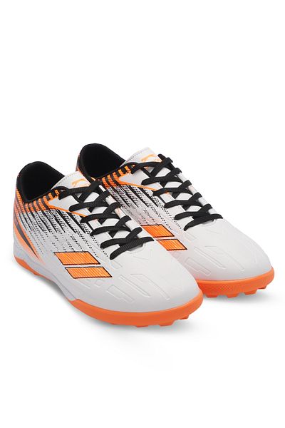 Slazenger Παπούτσια ποδοσφαίρου για αγόρια CAMBLY Λευκά / Πορτοκαλί