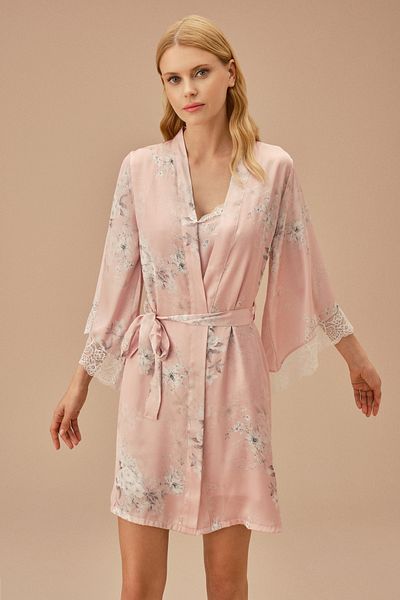 SUWEN Φόρεμα με σχέδια Sakura