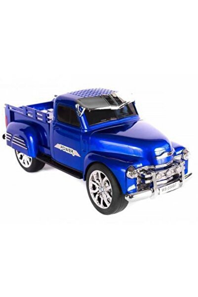 SIGHTZER Ws-558bt Nostaljik Pikap Araba Fm Radyolu Bluetooth Hoparlör Lacivert