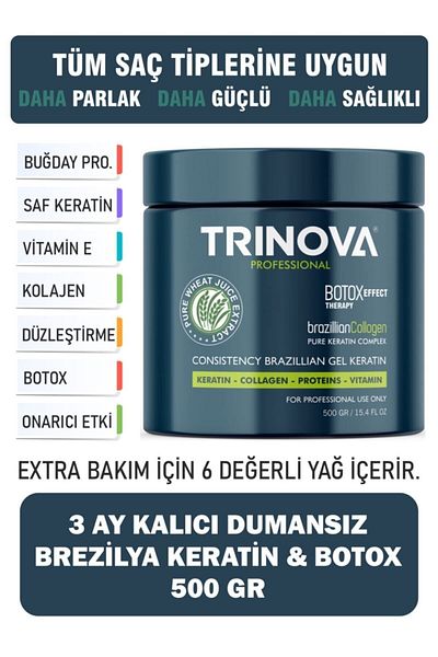 Trinova Brazillian Keratin Botox Gel