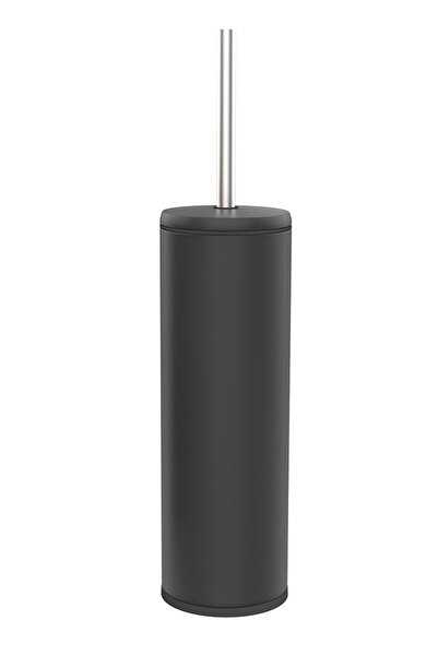 Prima Nova Σετ βούρτσας τουαλέτας Cigo Κάδος Απορριμμάτων Μπάνιου 2 Μαύρο Ματ