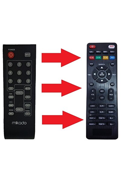 Mikado Md-660 Ses Sistemi Kumandası