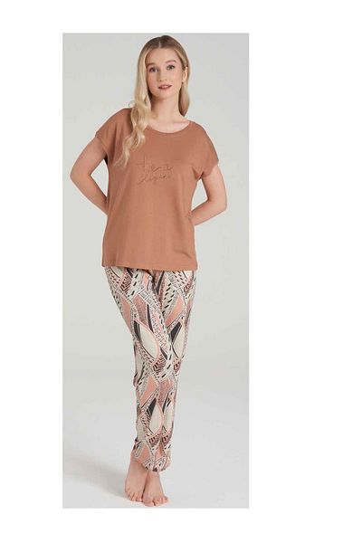 Pijadore Set pijama confortabil cu mânecă scurtă
