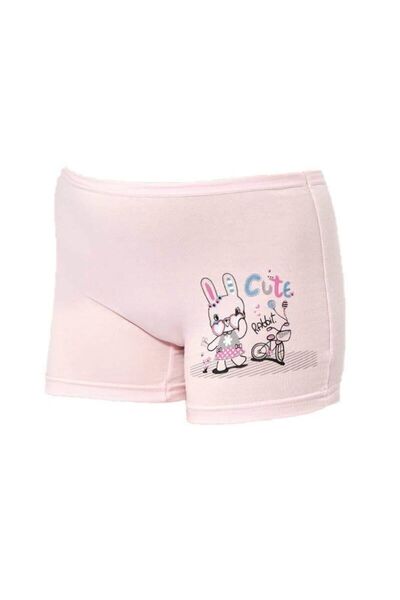 KOTA İÇ GİYİM Kota 6 Pack Πολύχρωμο εμπριμέ μπόξερ για κορίτσια