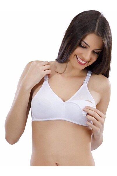 Liza Women's White Nursing Bra