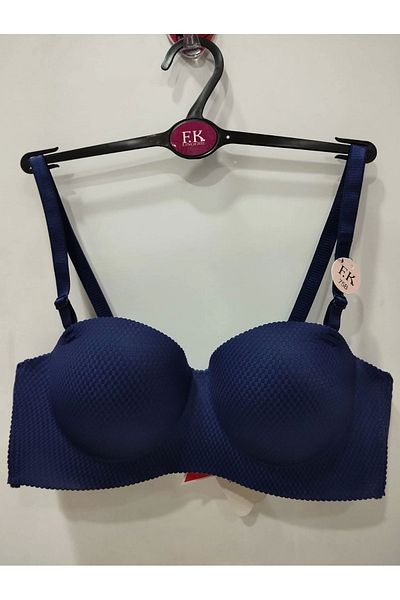 F.K Sutien căptușit bleumarin - tăiat cu laser FK, sprijin pentru mâini - 641