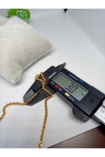Nisanur Altın 14 Ayar Burgu Halat Zincir