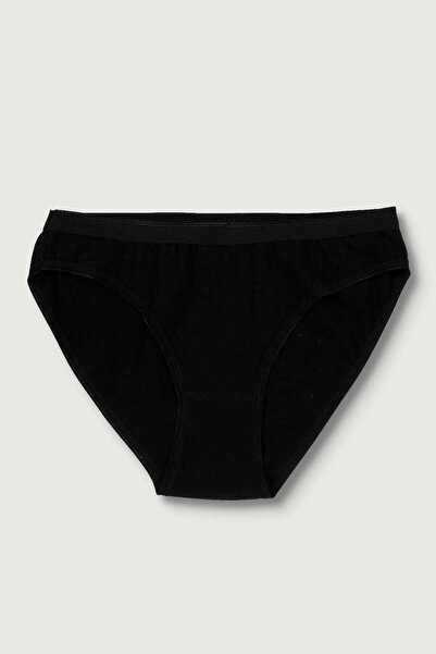 Tutku Kadın Siyah 3'lü Paket Bikini Külot ELF568T0635CCM3