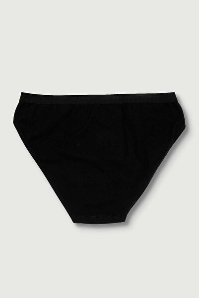 Tutku Kadın Siyah 3'lü Paket Bikini Külot ELF568T0635CCM3