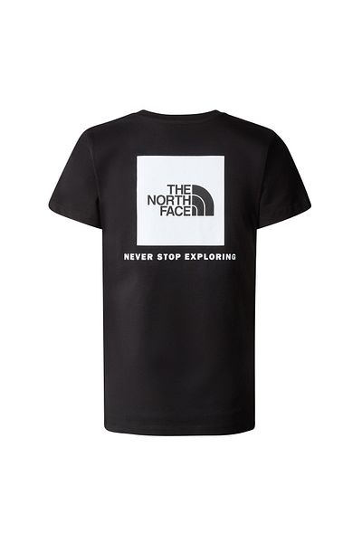 THE NORTH FACE W S/s Box Nse Slim Tee Damen Schwarzes T-Shirt Nf0a87nmjk31