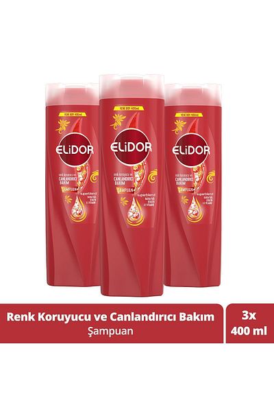 Elidor Superblend Hair Care Shampoo Color Protective and Revitalizing Care 400 ml