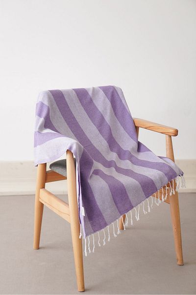Hiera Made Sultan Series - 100% Organic Cotton Peshtemal, Beach and Sea Towel, 90x180