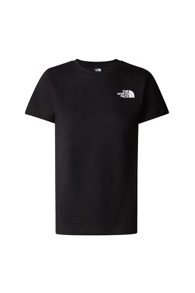 THE NORTH FACE W S/s Box Nse Slim Tee Damen Schwarzes T-Shirt Nf0a87nmjk31