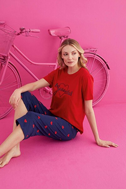 ELİTOL Lycra Cotton Capri Set