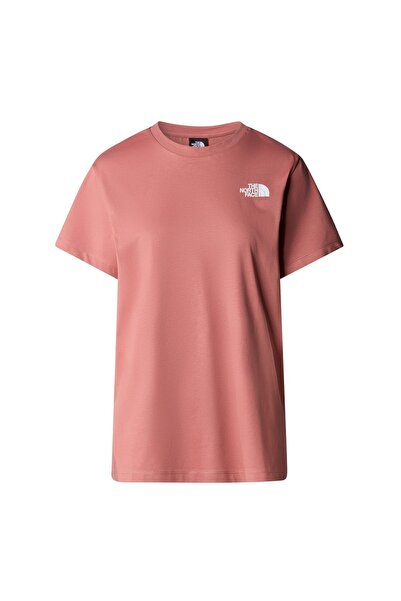 THE NORTH FACE W S/s Redbox Relaxed Tee Kadın Pembe Tshirt Nf0a87nknxq1