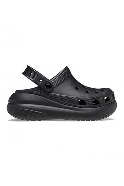 Crocs Γυναικείες μαύρες παντόφλες Classic Crush Clog 207521 -1