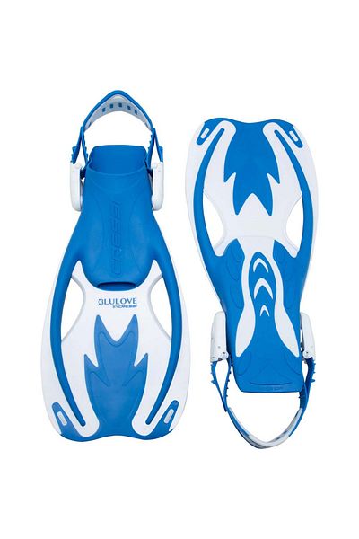 Cressi Rocks S/M(26-32) Number Kids Diving Flippers Blue-White